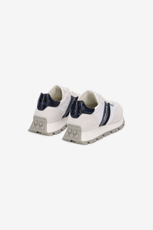 RC White Sneakers With RC Logo RC White Sneakers With RC Logo WHITE/BLUE/ROCCIA SOS00H-PZA81