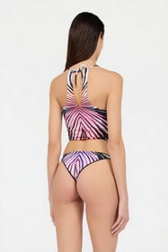 RC Ray Of Paradise Print Top CORAL XKW030-OOM33