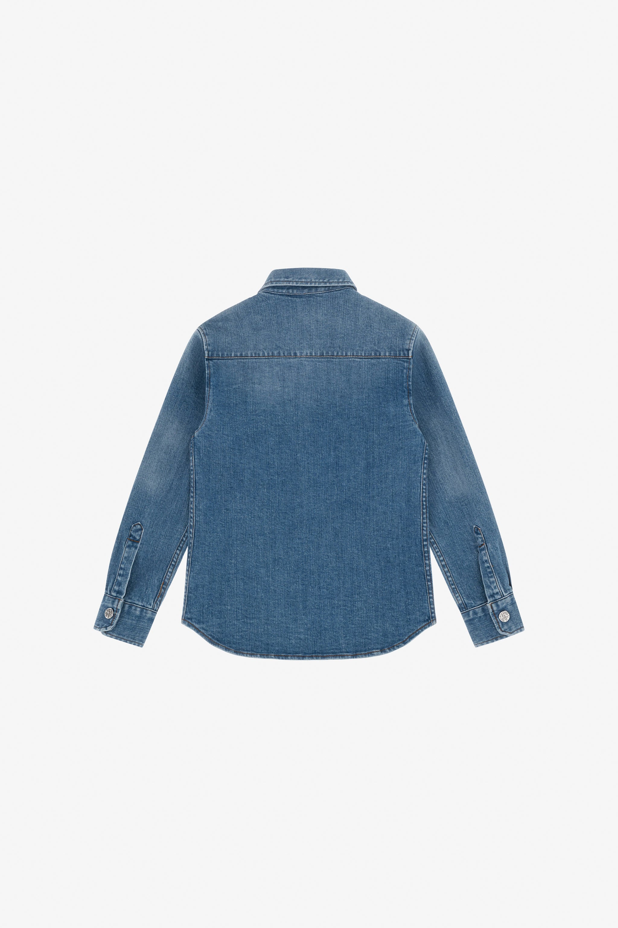 JU Camicia Jeans per Ragazzo Blu TJJ70B-DS015