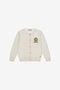 JU RC Monogram Cardigan JU RC Monogram Cardigan White SJM001-MG001