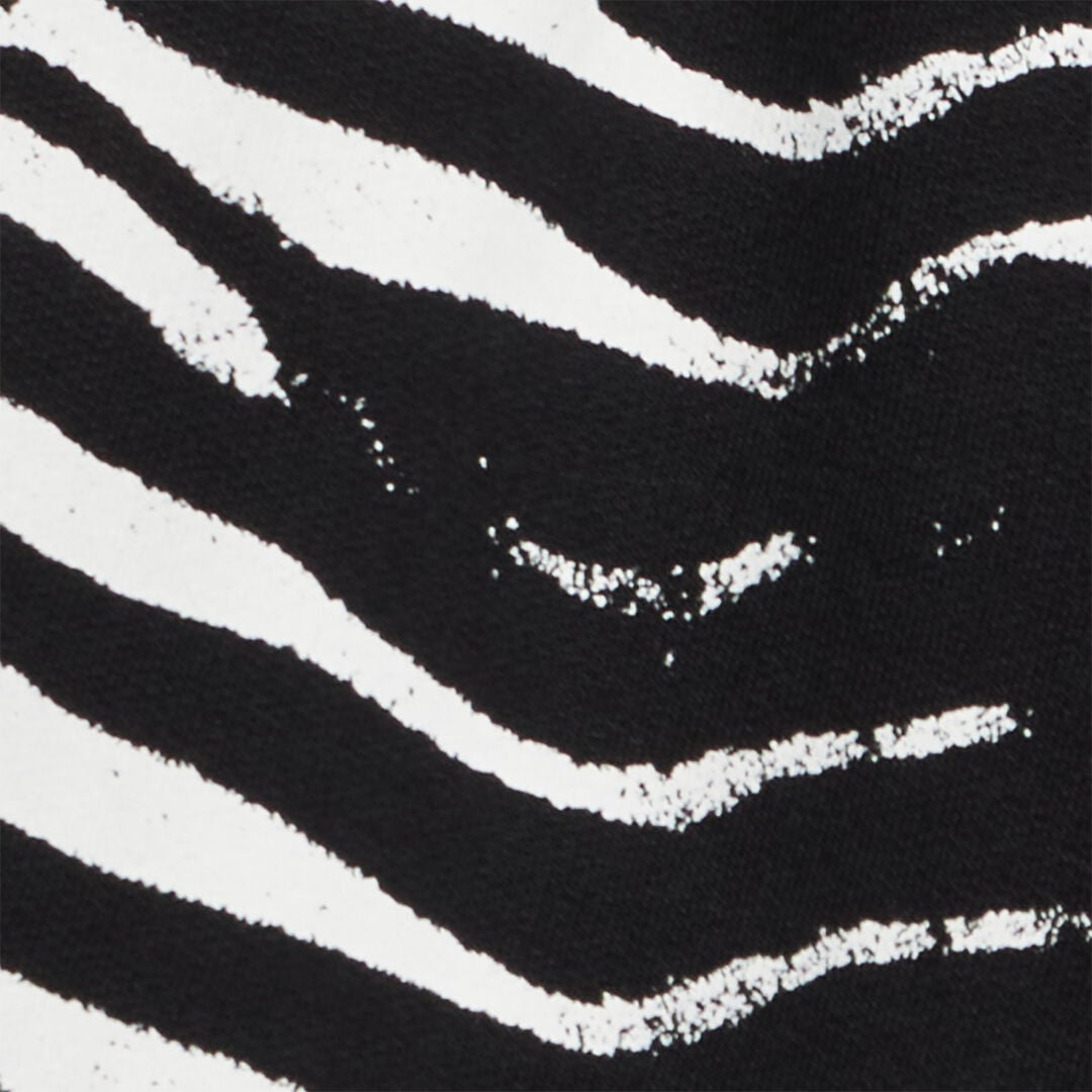 JU Pants With Zebra Print JU Pants With Zebra Print Black UJT25A-CF050