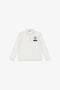 JU Monogram Polo Shirt JU Monogram Polo Shirt White TJT61E-KB002