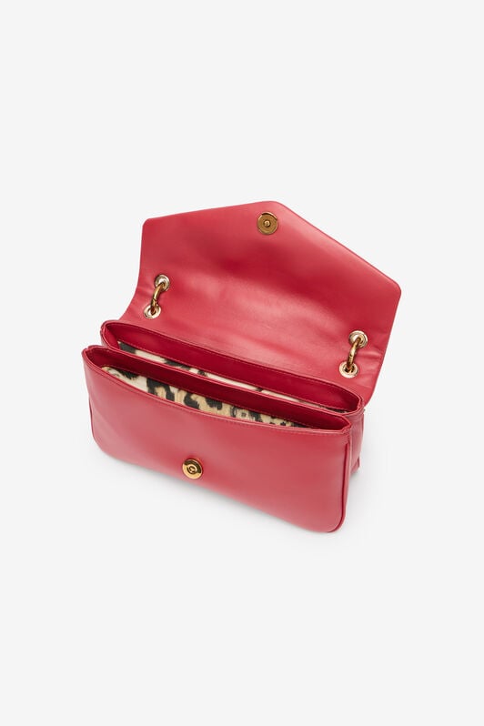 RC Schultertasche Mit Kette Und Charm RC Schultertasche Mit Kette Und Charm Rot VKB015-PNE02
