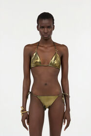 RC Gold Bikini Top with Serpents GOLD WWW012-JE032