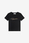 JU T-Shirt with Logo BLACK XJT60P-JD003