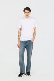 JC White T-Shirt With Logo WHITE WFT064-WF094