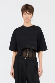 JC Black T-Shirt BLACK WFT205-WF587