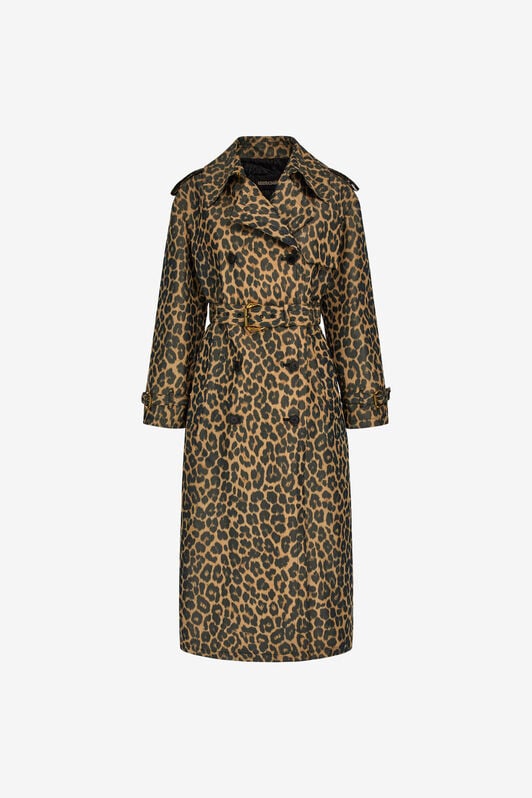 RC Jaguar Skin double-breasted Trench RC Jaguar Skin double-breasted Trench Marron SKT500-TA005