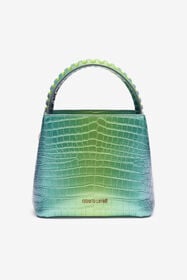 RC Sac À Bandoulière Roar Embossé Croco Bleu clair UKB011-PZE02