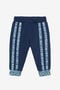JU Sport Pants With Contrasting Bands And RC Monogram JU Sport Pants With Contrasting Bands And RC Monogram Dark blue UJT212-CF050