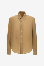 RC Beige Shirt With Monogram RC Light Brown SRT715-FLJ03