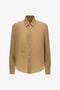 RC Beige Shirt With Monogram RC RC Beige Shirt With Monogram RC Light Brown SRT715-FLJ03