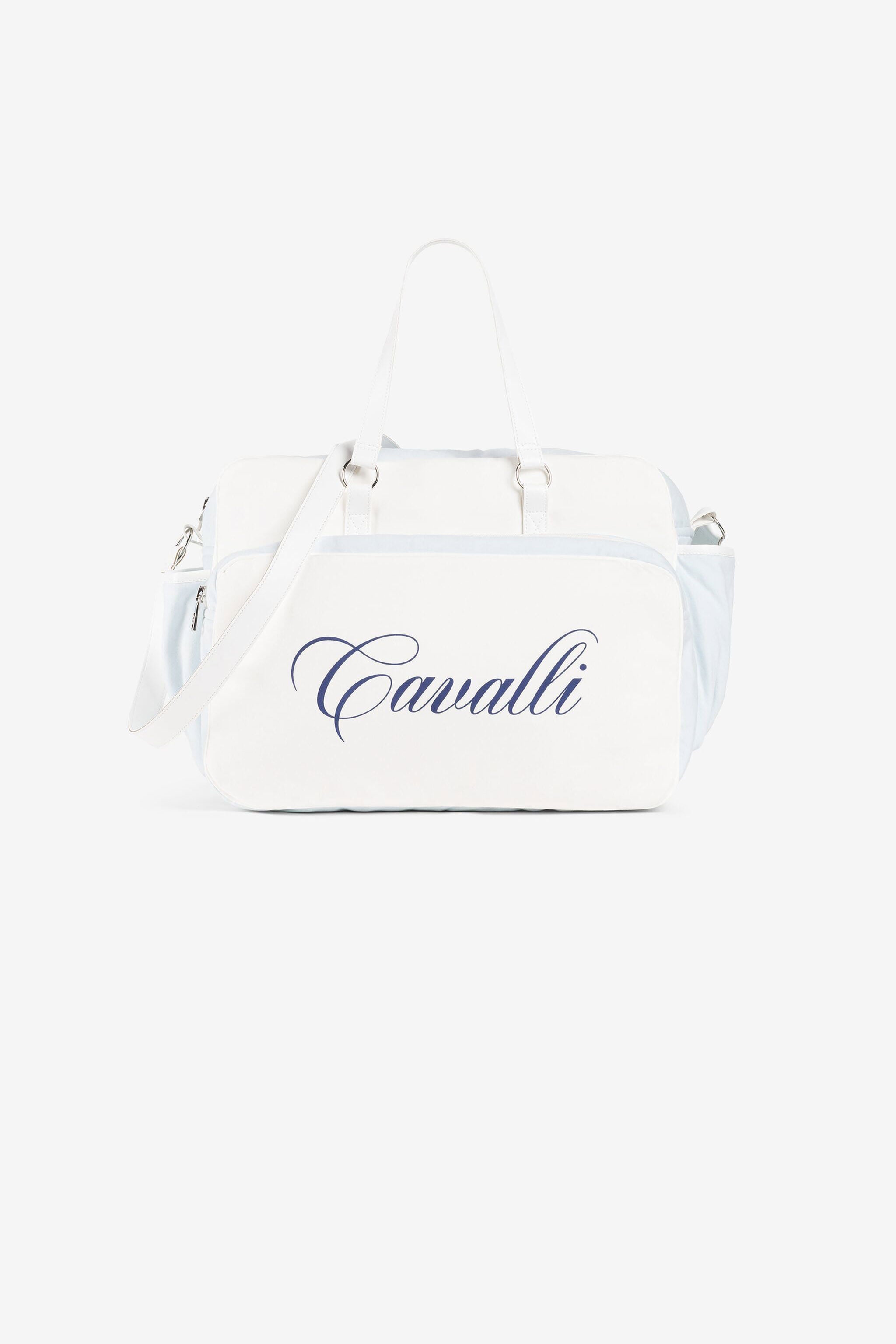 JU Wickeltasche mit Logo-Print JU Wickeltasche mit Logo-Print Hellblau PJB007-JD025