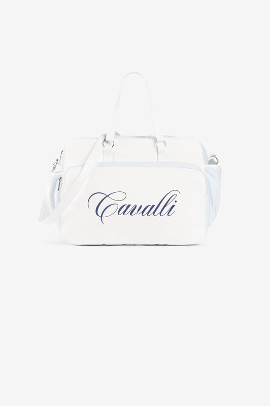 JU Wickeltasche mit Logo-Print JU Wickeltasche mit Logo-Print Hellblau PJB007-JD025