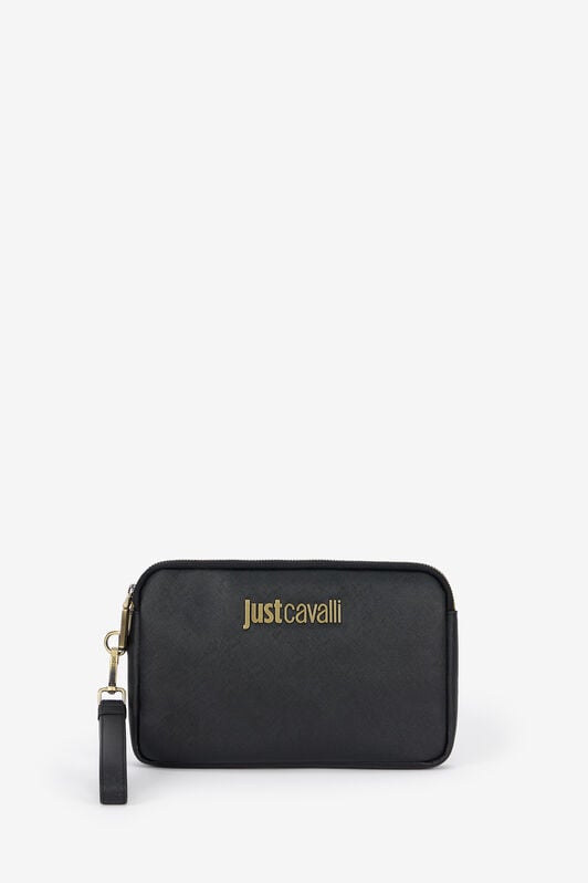 JC Just Cavalli Black Shoulder Bag With Logo JC Just Cavalli Black Shoulder Bag With Logo BLACK VFB029-VF561