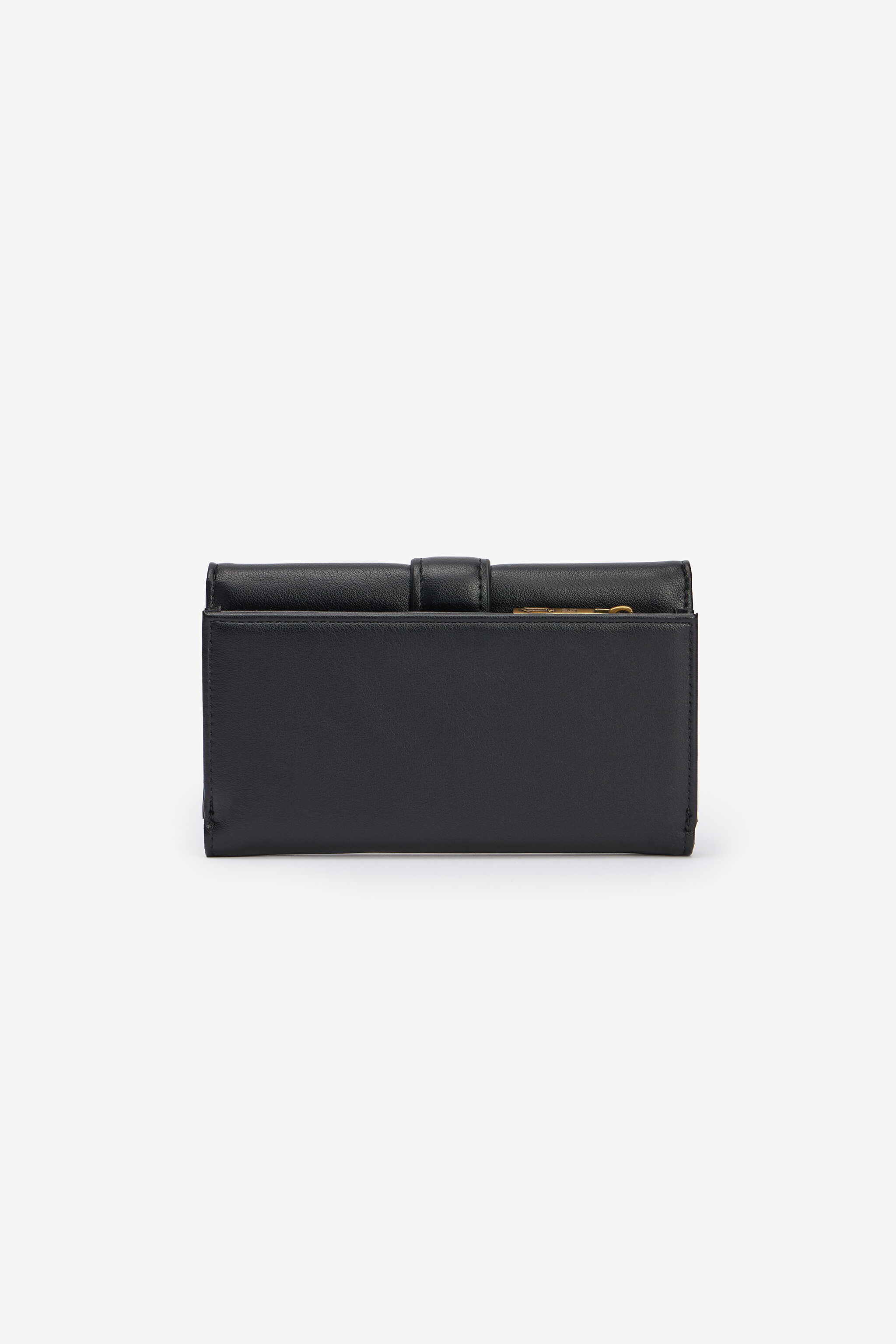 JC Black Wallet With Logo Tag JC Black Wallet With Logo Tag BLACK VFP028-VF863