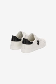 RC Zapatilla De Piel Con Monogram RC WHITE SOS00K-PZC15