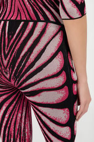 RC Ray Of Paradise Print Trousers MAGENTA XKM200-MI150