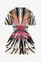 RC Mini Robe Imprimé Ray Of Paradise CORAL XKT132-3AM33