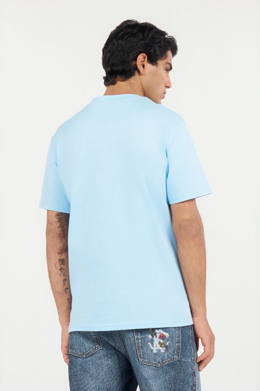 RC Light Blue T-Shirt with Monogram RC RC Light Blue T-Shirt with Monogram RC LIGHT BLUE QOT60D-JD060