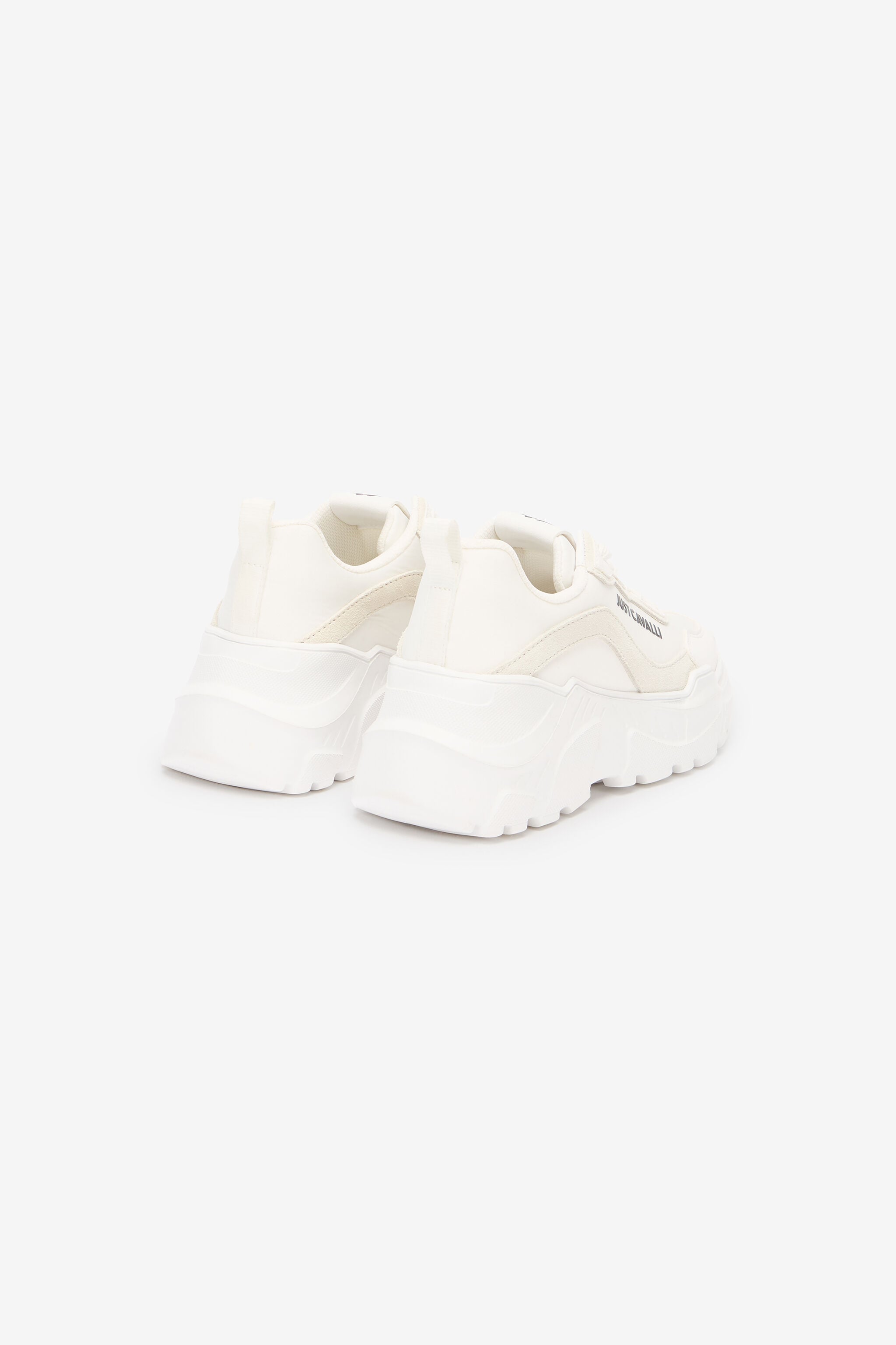 JC Sneakers Mit Profilsohle Und Logo JC Sneakers Mit Profilsohle Und Logo Weiß UFS037-UF359