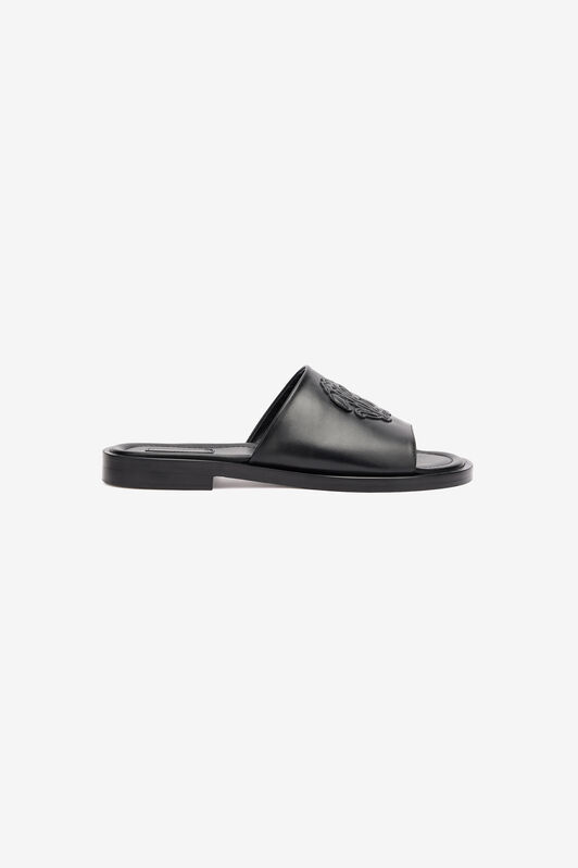 RC Slides With Mirror Snake Monogram RC Slides With Mirror Snake Monogram Black URS026-PZA90
