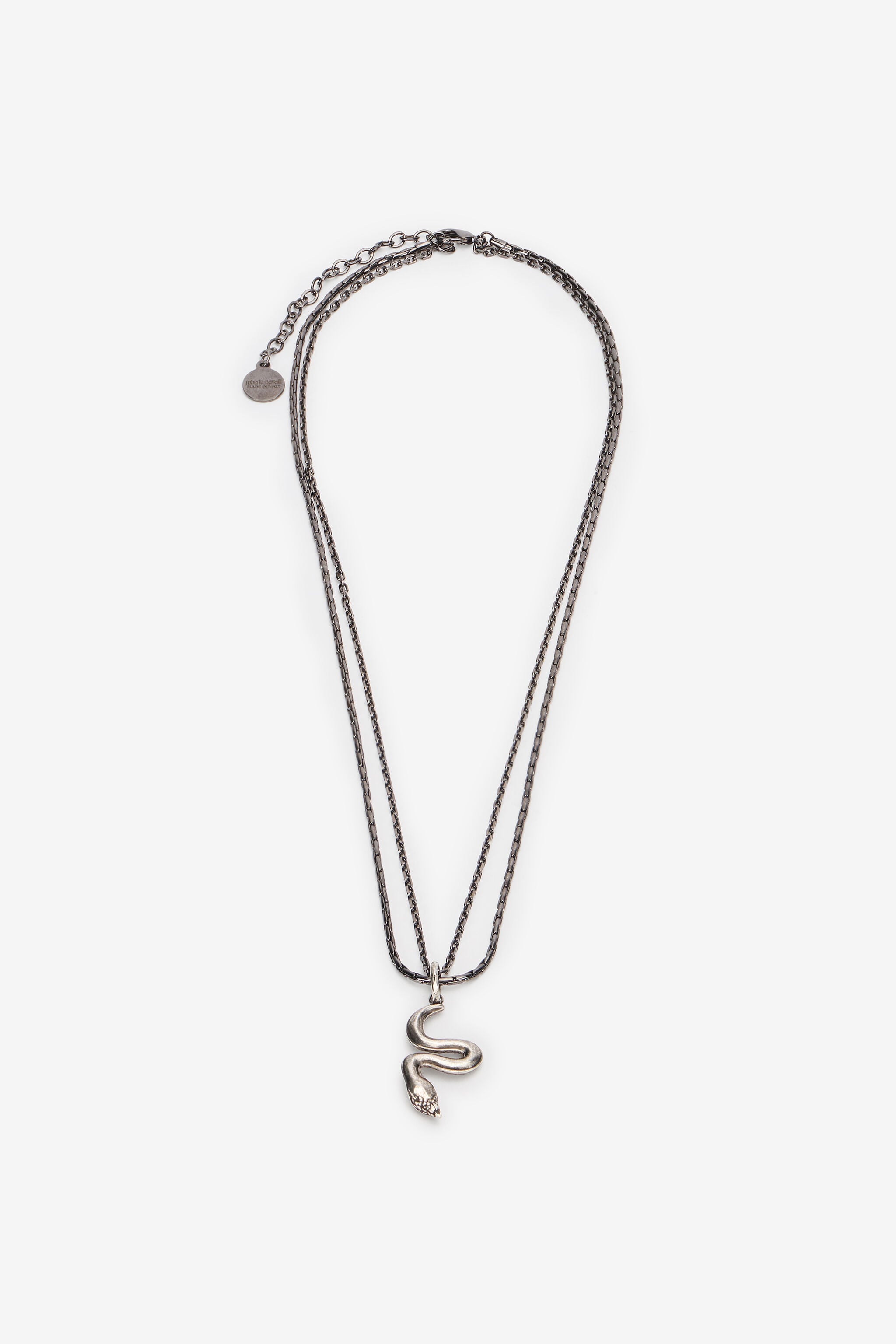 RC Serpentine Necklace RC Serpentine Necklace PALLADIUM OLD XNG002-AM258