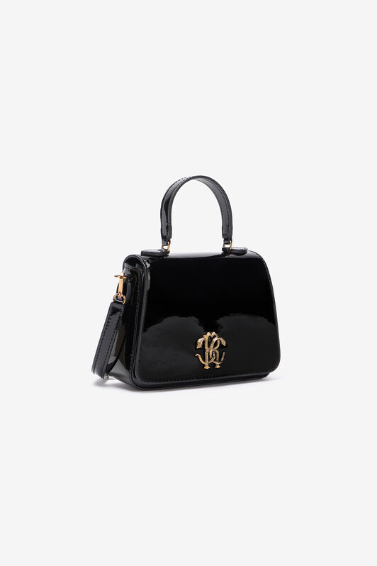 JU Mini Bag With Mirror Snake Monogram JU Mini Bag With Mirror Snake Monogram BLACK UJB00B-ABJ04