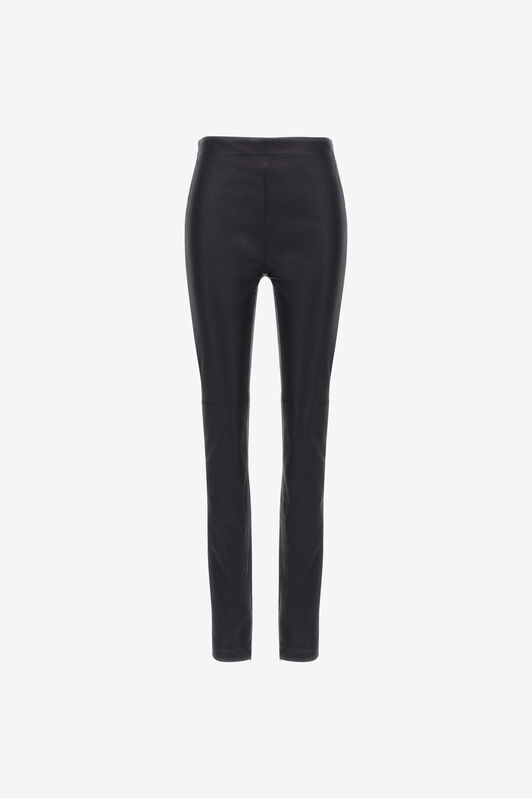 RC Leather leggings Schwarz RKP202-PN086