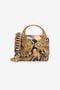 RC Medium Roar Bag RC Medium Roar Bag PYTHON PRINT BROWN SKB023-PN053