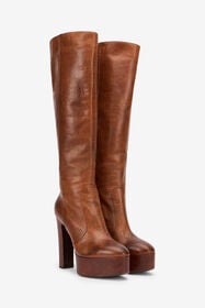 RC Brown Boots AGED BROWN XQS004-PZ244