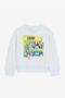 JU Logo-Print Cotton Sweatshirt JU Logo-Print Cotton Sweatshirt Light blue RJT90B-CF050