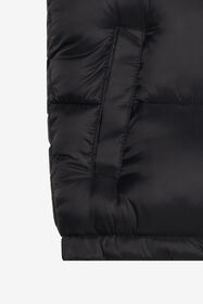 JC Black Padded Vest with Logo BLACK XFT42C-SB003