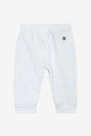JU Pantalon à motif jacquard BABY BLUE VJT209-5OP28