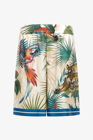 RC Jungle Print Shorts Green SRT272-4QL46
