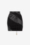 RC Jupe à empiècements et lacets RC Jupe à empiècements et lacets Noir PKP301-PN039