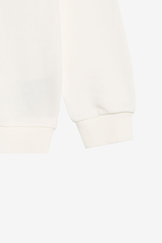 JC Ivory Zip-Up Hoodie with Pink Flower JC Ivory Zip-Up Hoodie with Pink Flower MARSHMALLOW XFT68A-CF026