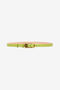 RC Snake-Effect Belt With Mirror Snake Monogram RC Snake-Effect Belt With Mirror Snake Monogram Light green SKC005-PZV98