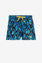 JU Leopard-Print Swim Shorts JU Leopard-Print Swim Shorts Blue QJH005-HVF78