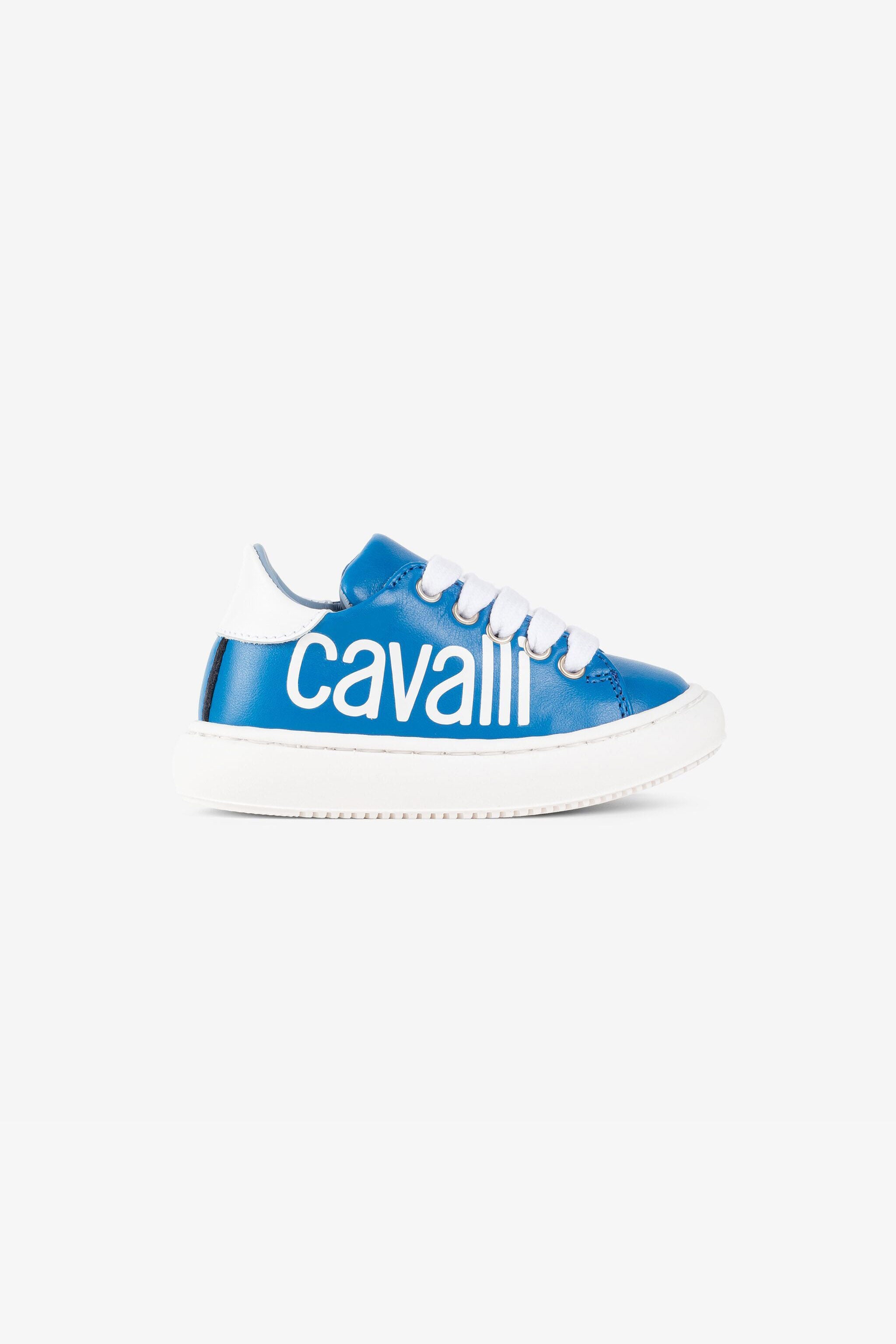 JU Sneakers mit Logo-Print JU Sneakers mit Logo-Print Blau Q61134-Q0037