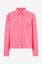 RC Chemise Rose avec Logo Bijou en Strass RC Chemise Rose avec Logo Bijou en Strass IBISCUS SOT70Z-FA001