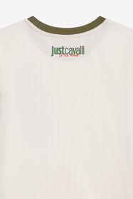 JC T-Shirt with Embroidered Logo MARSHMALLOW XFT60U-JD003