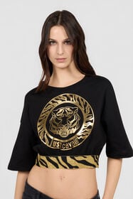 JC T-Shirt Noir BLACK/GOLD Q61439-Q0342