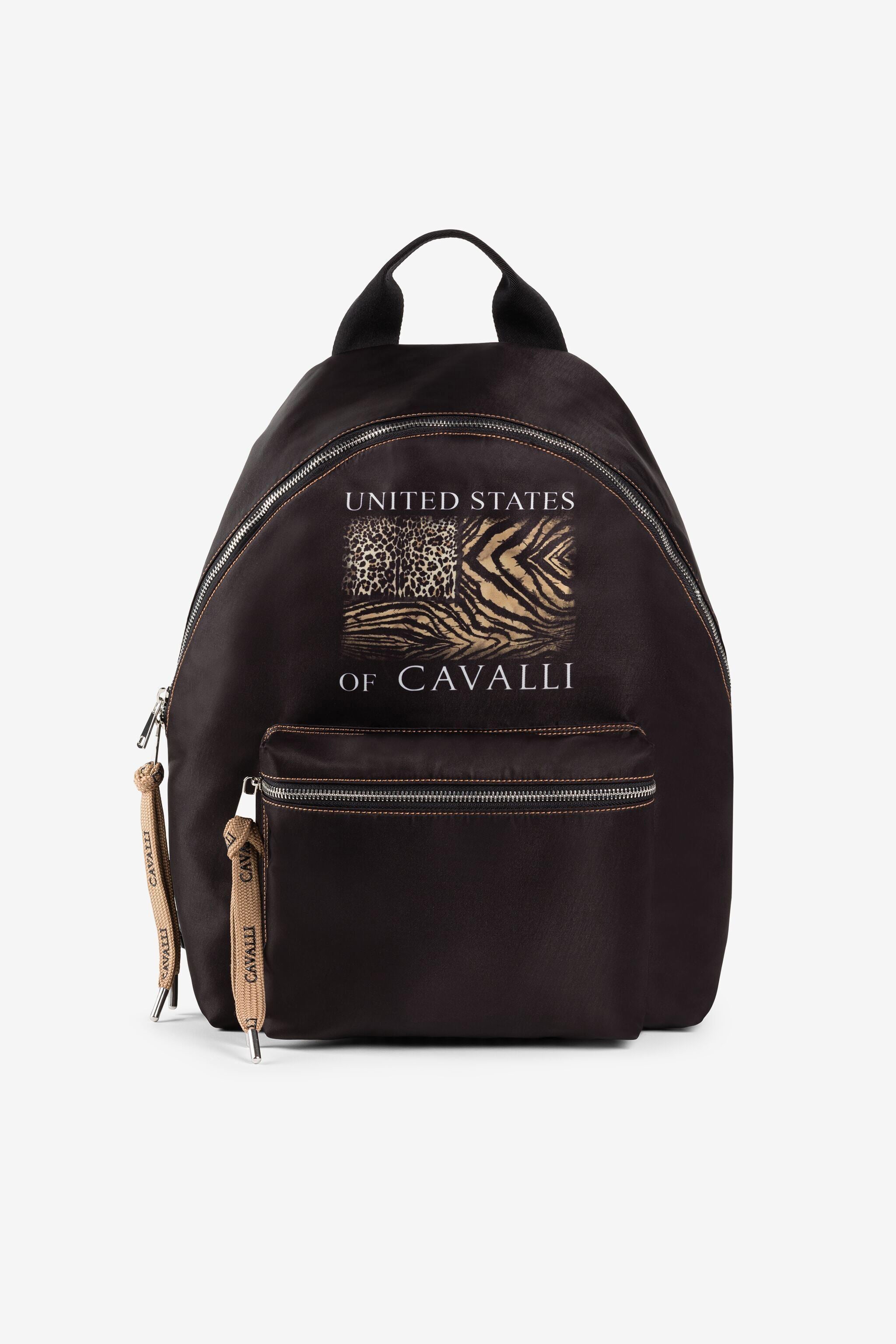 RC Graphic-print backpack RC Graphic-print backpack Black QRB003-3F000