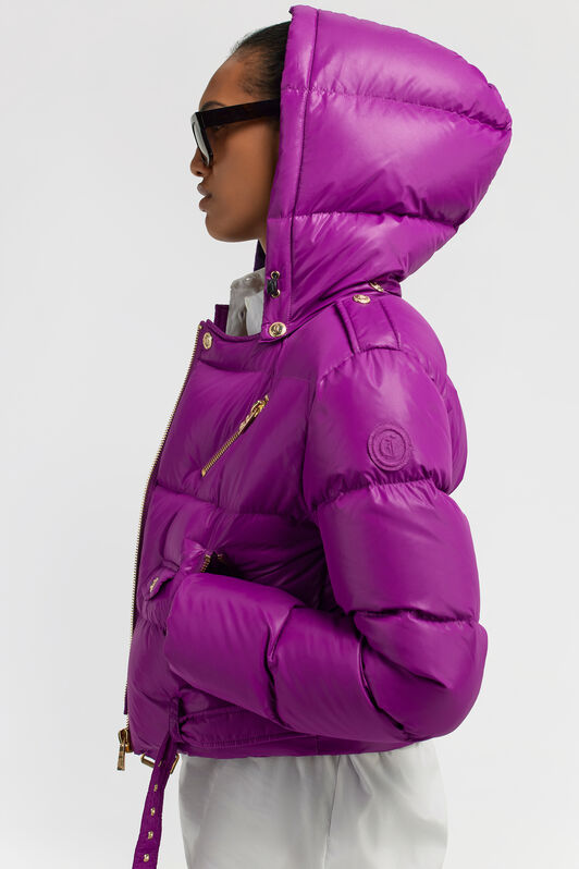 JC Just Cavalli Down Jacket JC Just Cavalli Down Jacket Purple TFT160-TF227