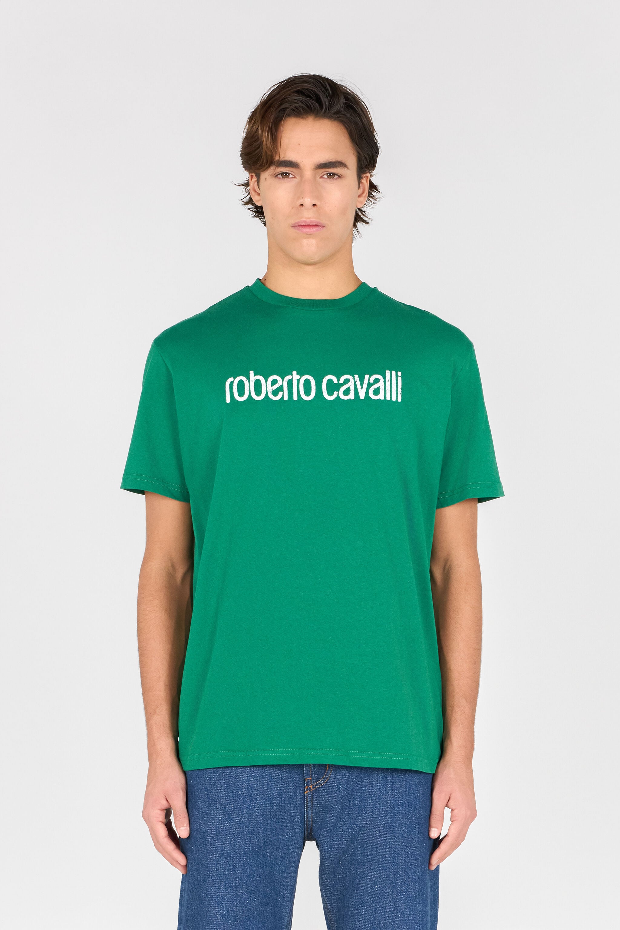 RC T-shirt with lettering RC T-shirt with lettering MILITARY GREEN OOT60I-JD060