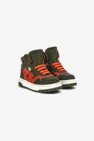 JU Sneaker Vert foncé/Orange RJS00W-PZJ20