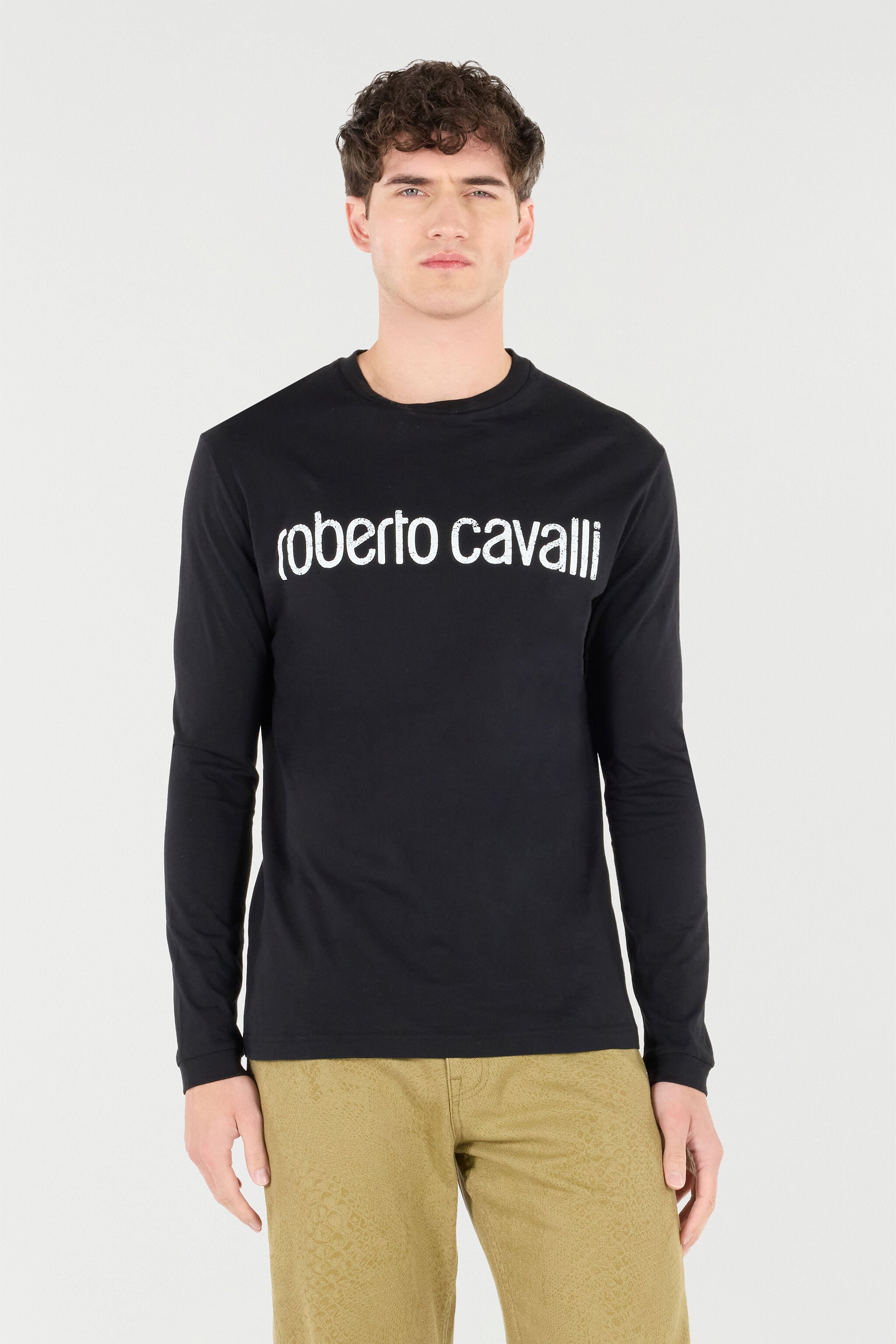 RC Long-Sleeved T-Shirt With Logo Black POT61B-JD060