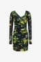 RC Stretch Lemon print short dress RC Stretch Lemon print short dress Black SKT121-6HI89