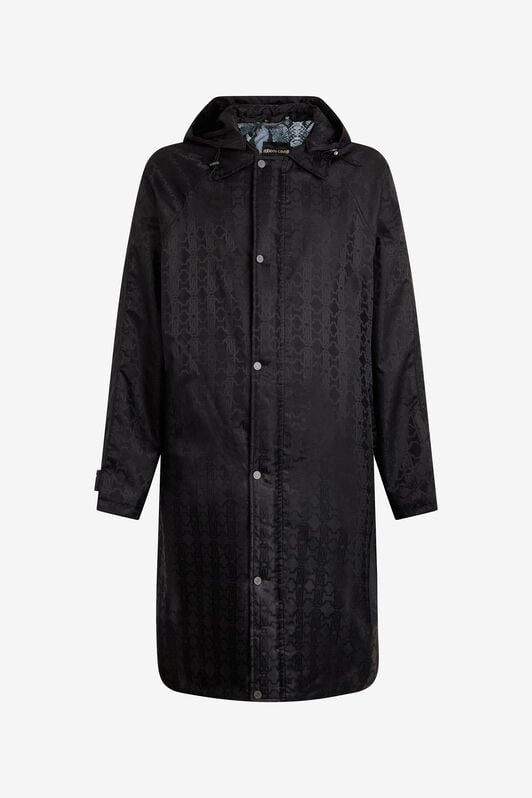 RC Black caban with RC monogram all over RC Black caban with RC monogram all over BLACK ROT50M-DJ005